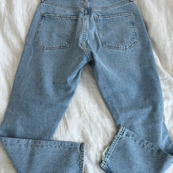 Agolde Light Blue Boot Cut Jeans - Picture 5 of 5